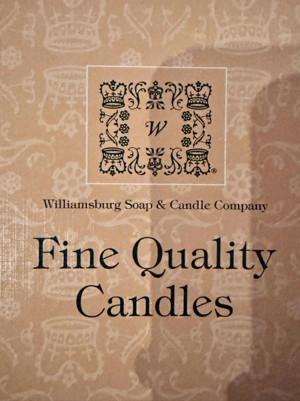 Vintage Williamsburg Bayberry Christmas Candles Gift Set Unused Boxed